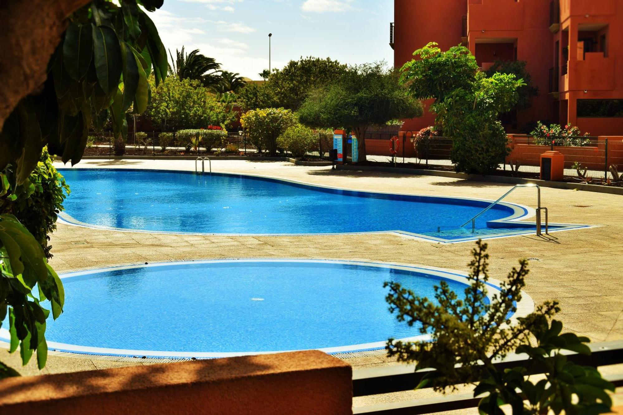 alquilaencanarias El Medano Sotavento, Pool, Great Terrace&beach Exterior foto